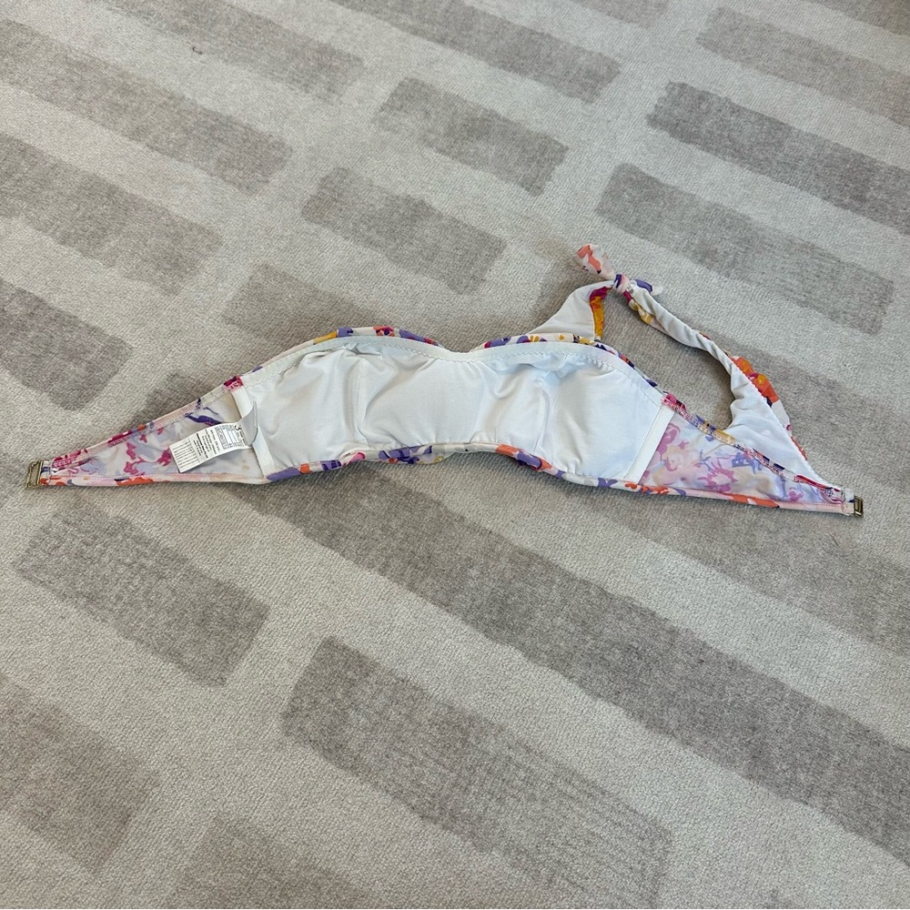 Zimmermann Women’s Floral One Shoulder Bikini Top (Size 10/12) - Picture 7 of 11